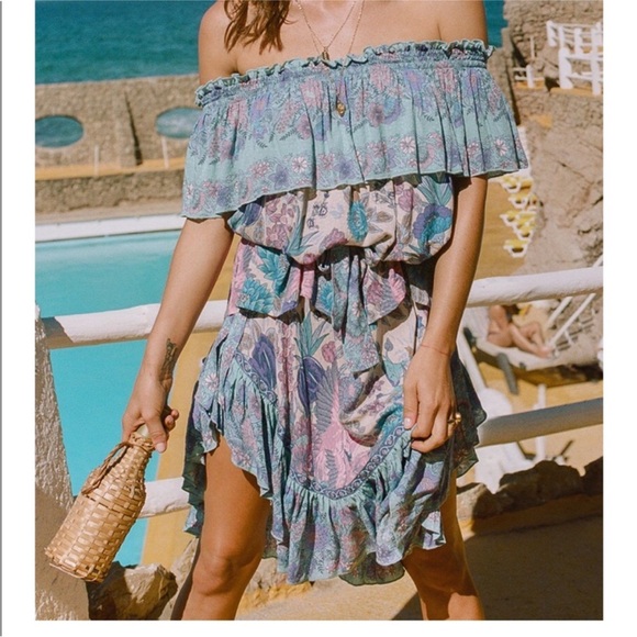 Spell and the Gypsy Siren Song Mermaid Skirt Sz Small 💙 - Picture 3 of 7